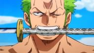 Zoro seen in the anime (Image via Toei Animation)